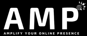 AMP - Amplify Your Online Presence | SEO Specialist in the Philippines - Black Logo